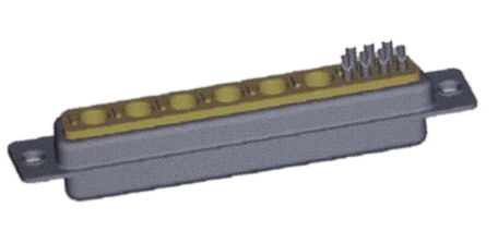 Coaxial D-SUB 13W6 FEMALE Solder Cup 